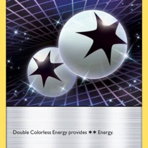 Double Colorless Energy 136/149 Reverse Holofoil SM Base Set Double Colorless Energy 136/149 Reverse Holofoil SM Base Set
