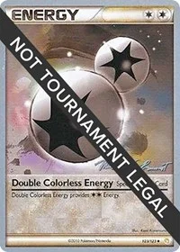 Double Colorless Energy | 2010 (Michael Pramawat) | 103/123 | Normal | World Championship Decks