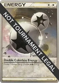 Double Colorless Energy | 2011 (Ross Cawthon) | 103/123 | Normal | World Championship Decks