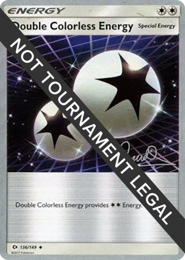 Double Colorless Energy 2017 (Diego Cassiraga) 136/149 Normal World Championship Decks Double Colorless Energy 2017 (Diego Cassiraga) 136/149 Normal World Championship Decks