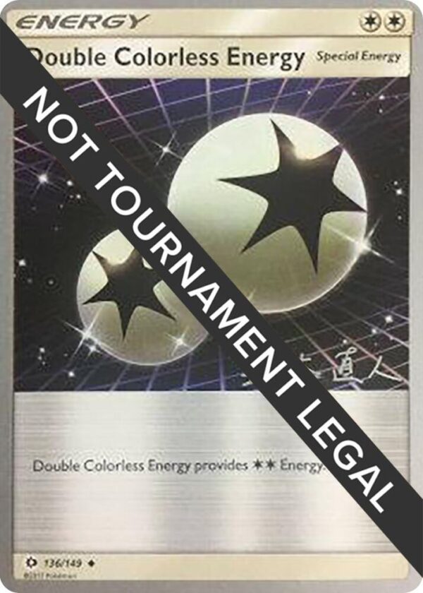 Double Colorless Energy 2017 (Naoto Suzuki) 136/149 Normal World Championship Decks Double Colorless Energy 2017 (Naoto Suzuki) 136/149 Normal World Championship Decks