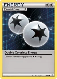 Double Colorless Energy | 74/83 | Reverse Holofoil | Generations