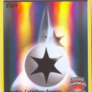 Double Colorless Energy 90/108 (North America Championships) [Staff] 090/123 Reverse Holofoil League & Championship Cards