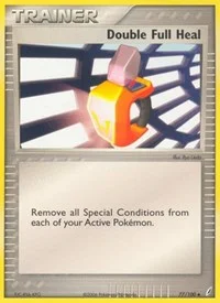 Double Full Heal | 77/100 | Reverse Holofoil | Crystal Guardians