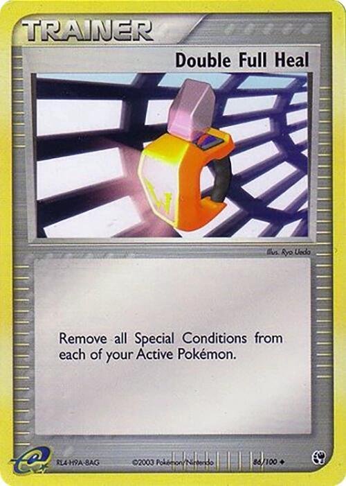 Double Full Heal 86/100 Reverse Holofoil Sandstorm