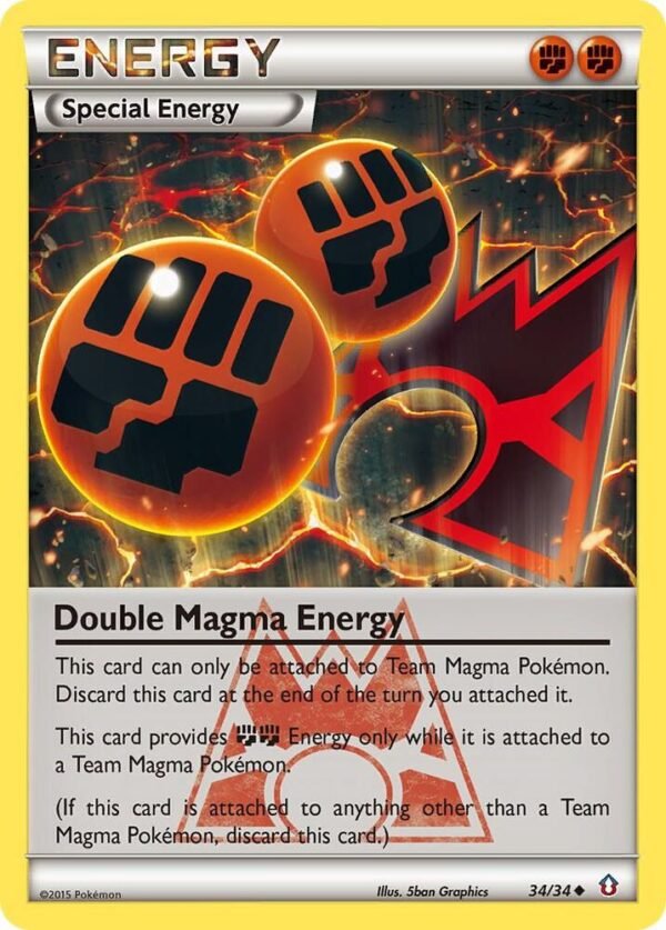 Double Magma Energy 34/34 Normal Double Crisis Double Magma Energy 34/34 Normal Double Crisis