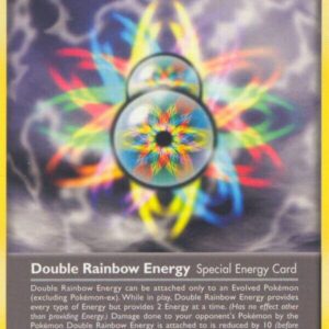 Double Rainbow Energy 88/100 Reverse Holofoil Crystal Guardians Double Rainbow Energy 88/100 Reverse Holofoil Crystal Guardians