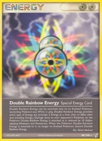 Double Rainbow Energy | 88/100 | Reverse Holofoil | Crystal Guardians