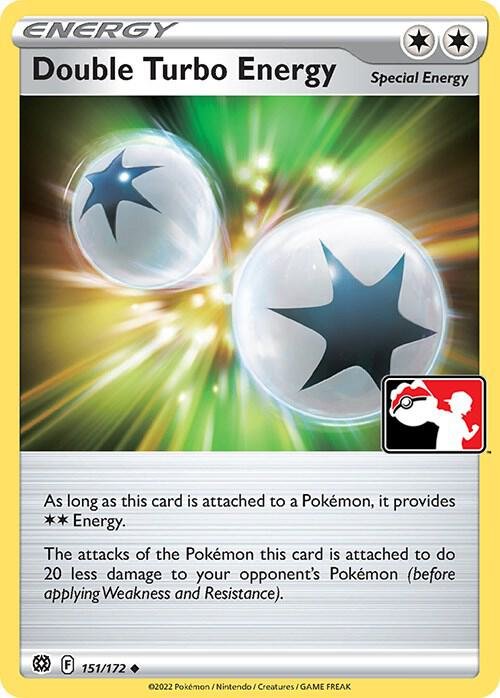 Double Turbo Energy 151/172 Holofoil Prize Pack Series Cards