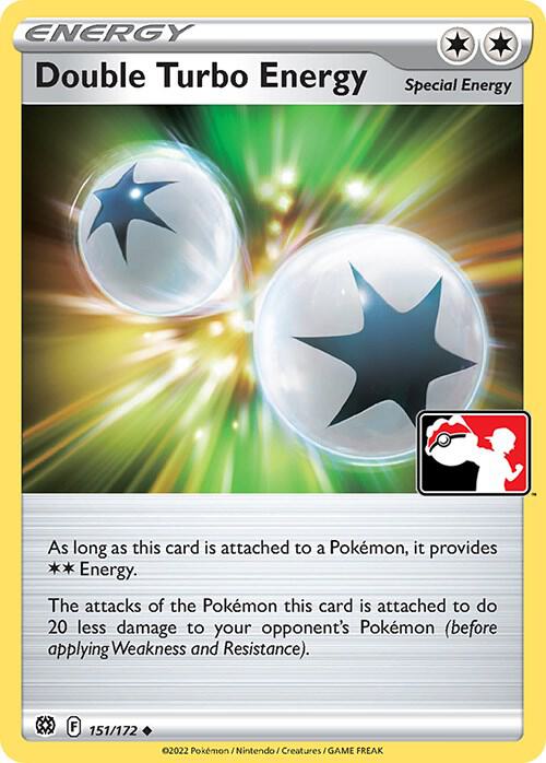 Double Turbo Energy 151/172 Normal Prize Pack Series Cards
