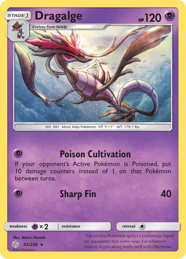 Dragalge 92/236 Normal SM – Cosmic Eclipse