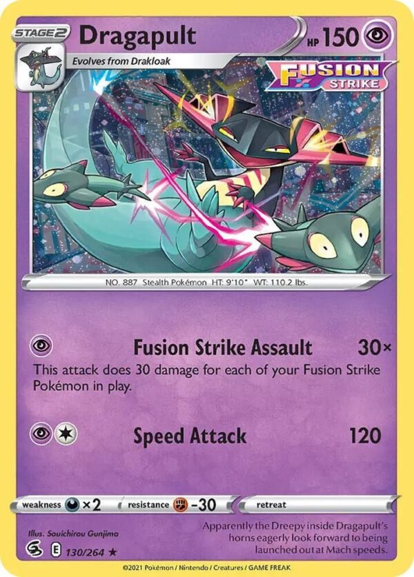 Dragapult (Cosmos Holo) 130/264 Holofoil Miscellaneous Cards & Products