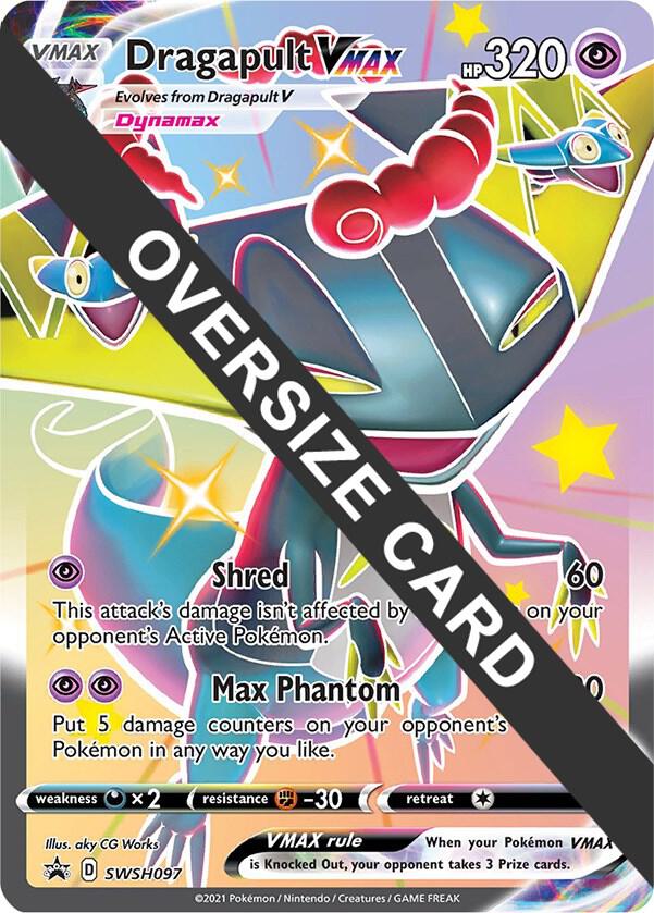 Dragapult VMAX SWSH097 Holofoil Jumbo Cards Dragapult VMAX SWSH097 Holofoil Jumbo Cards