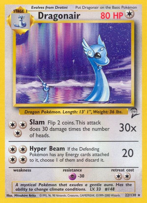 Dragonair 022/130 Normal Base Set 2 Dragonair 022/130 Normal Base Set 2