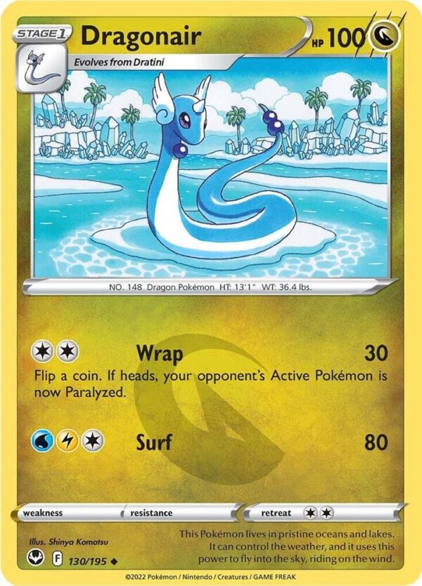Dragonair 130/195 Normal SWSH12: Silver Tempest