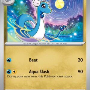 Dragonair 148/165 Reverse Holofoil SV: Scarlet & Violet 151 Dragonair 148/165 Reverse Holofoil SV: Scarlet & Violet 151