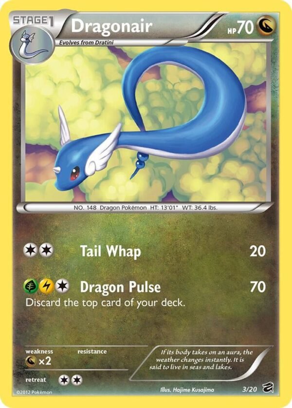 Dragonair (3) 3/20 Holofoil Dragon Vault Dragonair (3) 3/20 Holofoil Dragon Vault