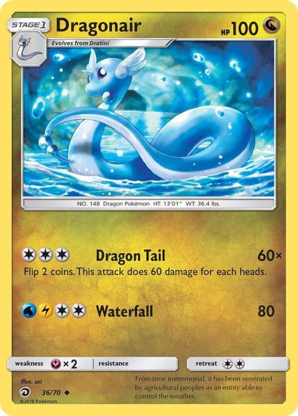 Dragonair 36/70 Normal Dragon Majesty Dragonair 36/70 Normal Dragon Majesty