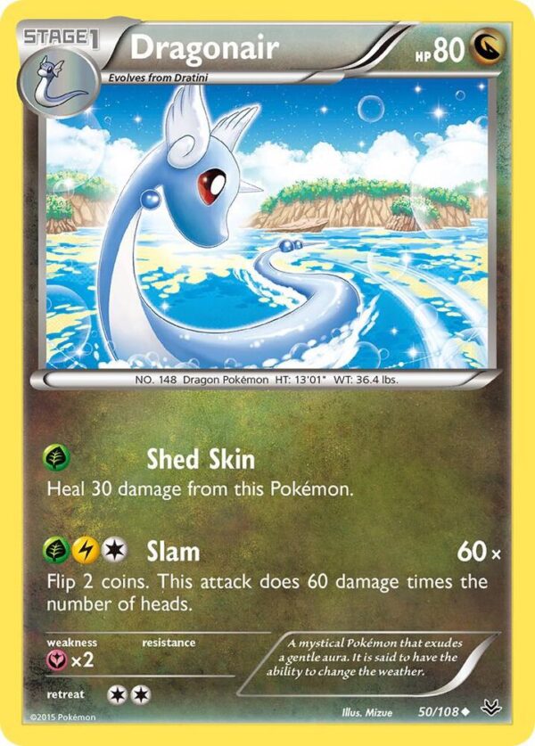 Dragonair 50/108 Reverse Holofoil XY – Roaring Skies Dragonair 50/108 Reverse Holofoil XY – Roaring Skies
