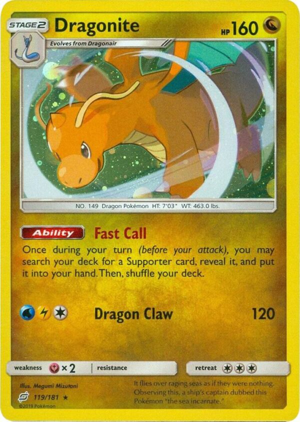 Dragonite 119/181 (Cosmos Holo) Holofoil Miscellaneous Cards & Products