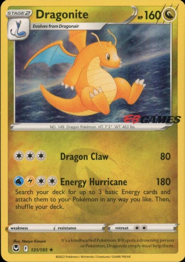 Dragonite 131/195 (EB Games Exclusive) Holofoil Miscellaneous Cards & Products