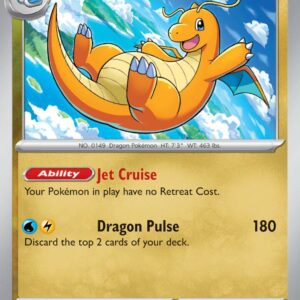 Dragonite 149/165 Reverse Holofoil SV: Scarlet & Violet 151