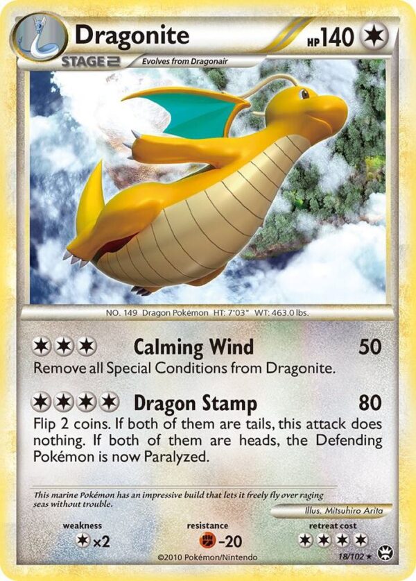 Dragonite 18/102 Normal Triumphant Dragonite 18/102 Normal Triumphant