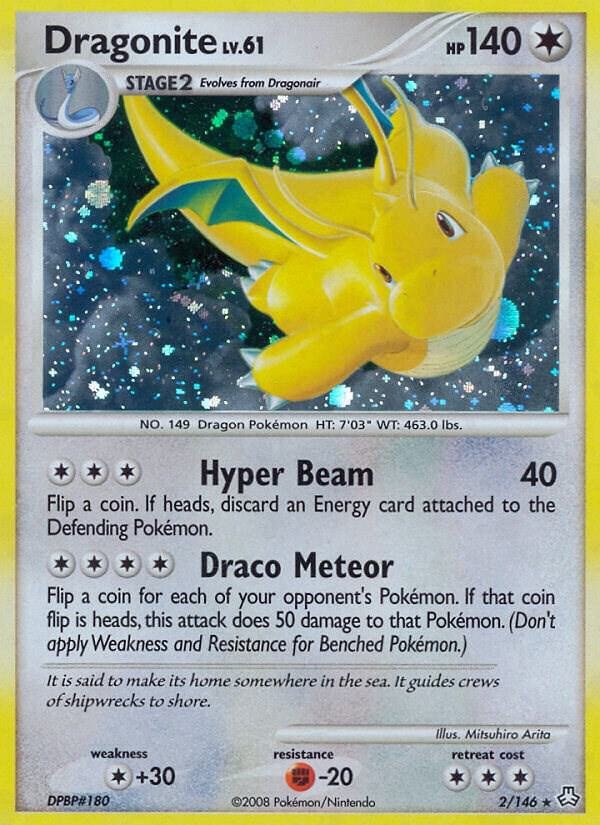 Dragonite 2/146 Reverse Holofoil Legends Awakened Dragonite 2/146 Reverse Holofoil Legends Awakened