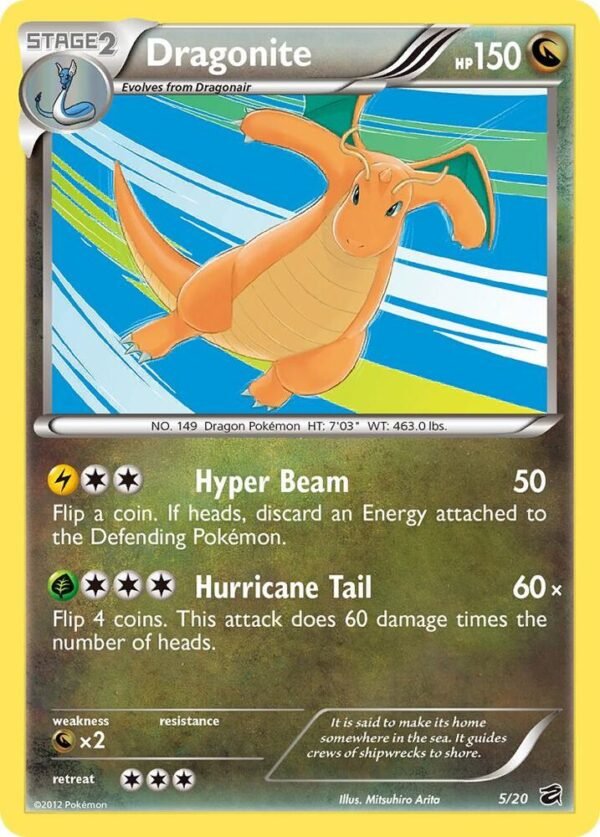 Dragonite 5/20 Holofoil Dragon Vault Dragonite 5/20 Holofoil Dragon Vault