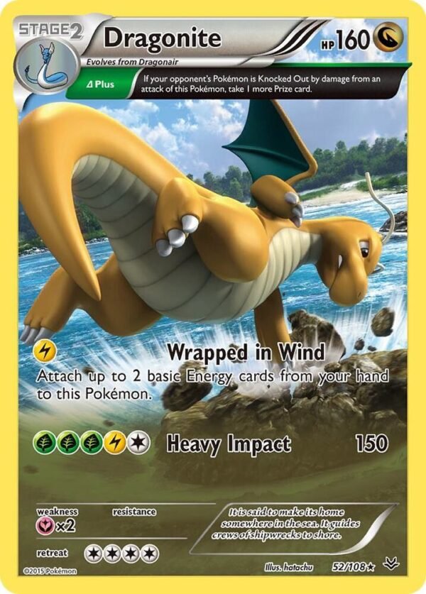 Dragonite (52 Delta) 52/108 Reverse Holofoil XY – Roaring Skies Dragonite (52 Delta) 52/108 Reverse Holofoil XY – Roaring Skies