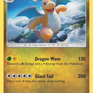 Dragonite 96/149 Reverse Holofoil SM Base Set Dragonite 96/149 Reverse Holofoil SM Base Set