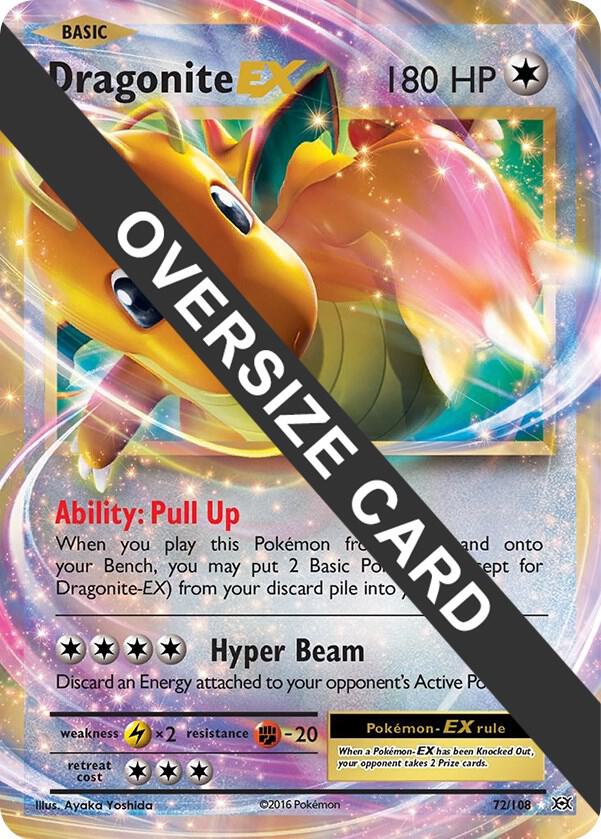 Dragonite EX 72/108 072/108 Holofoil Jumbo Cards Dragonite EX 72/108 072/108 Holofoil Jumbo Cards