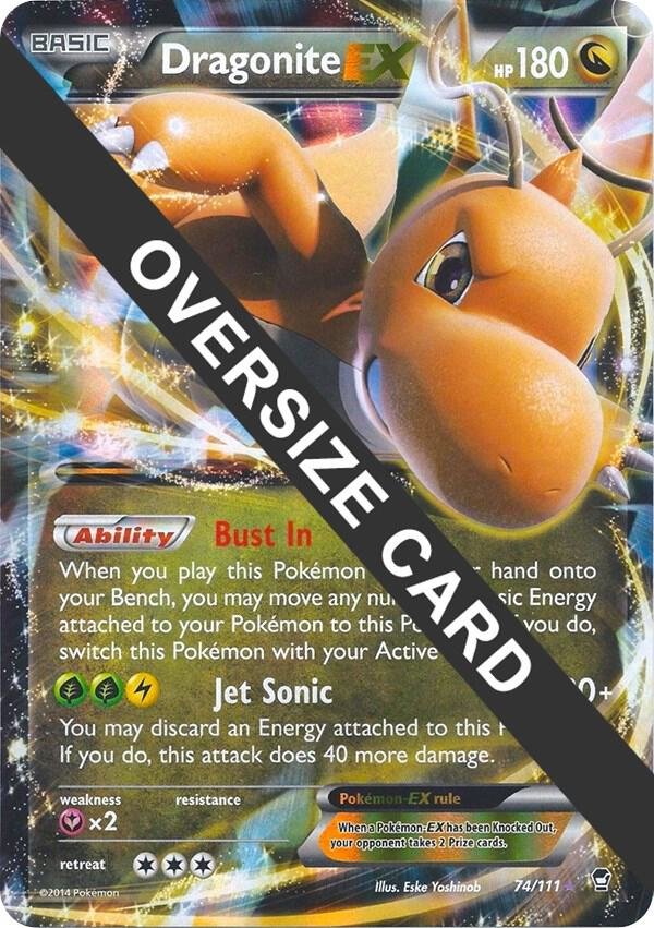 Dragonite EX 74/111 074/111 Holofoil Jumbo Cards Dragonite EX 74/111 074/111 Holofoil Jumbo Cards