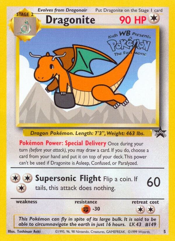 Dragonite (Movie Promo) 05/53 Normal WoTC Promo