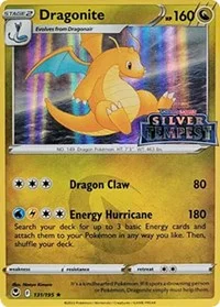 Dragonite (Silver Tempest Stamped) | 131/195 | Holofoil | SWSH: Sword & Shield Promo Cards