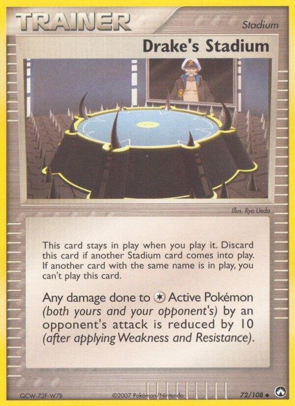Drake’s Stadium 72/108 Reverse Holofoil Power Keepers Drake’s Stadium 72/108 Reverse Holofoil Power Keepers