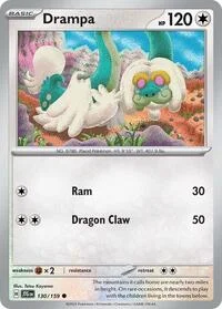 Drampa | 130/159 | Reverse Holofoil | SV09: Journey Together