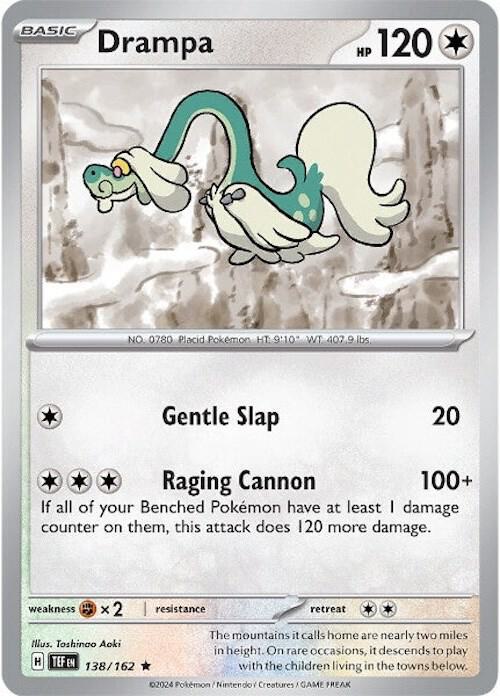 Drampa 138/162 Holofoil SV05: Temporal Forces Drampa 138/162 Holofoil SV05: Temporal Forces