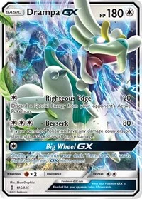 Drampa GX | 115/145 | Holofoil | SM - Guardians Rising
