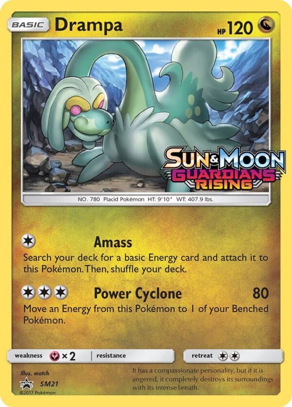 Drampa SM21 (Prerelease) Holofoil SM Promos Drampa SM21 (Prerelease) Holofoil SM Promos