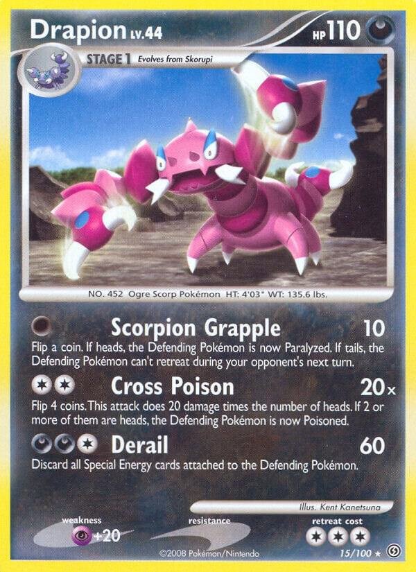 Drapion 15/100 Normal Stormfront Drapion 15/100 Normal Stormfront
