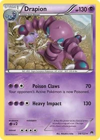 Drapion | 54/122 | Reverse Holofoil | XY - BREAKpoint