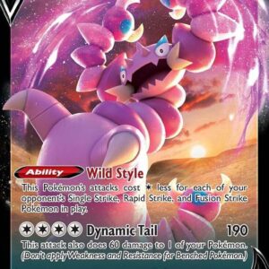 Drapion V 118/196 Holofoil SWSH11: Lost Origin