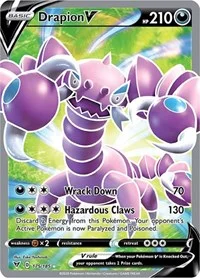 Drapion V (Full Art) | 175/185 | Holofoil | SWSH04: Vivid Voltage