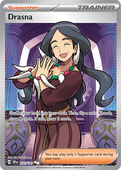 Drasna 231/191 Holofoil SV08: Surging Sparks