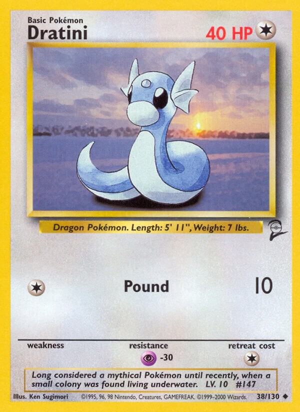Dratini 038/130 Normal Base Set 2