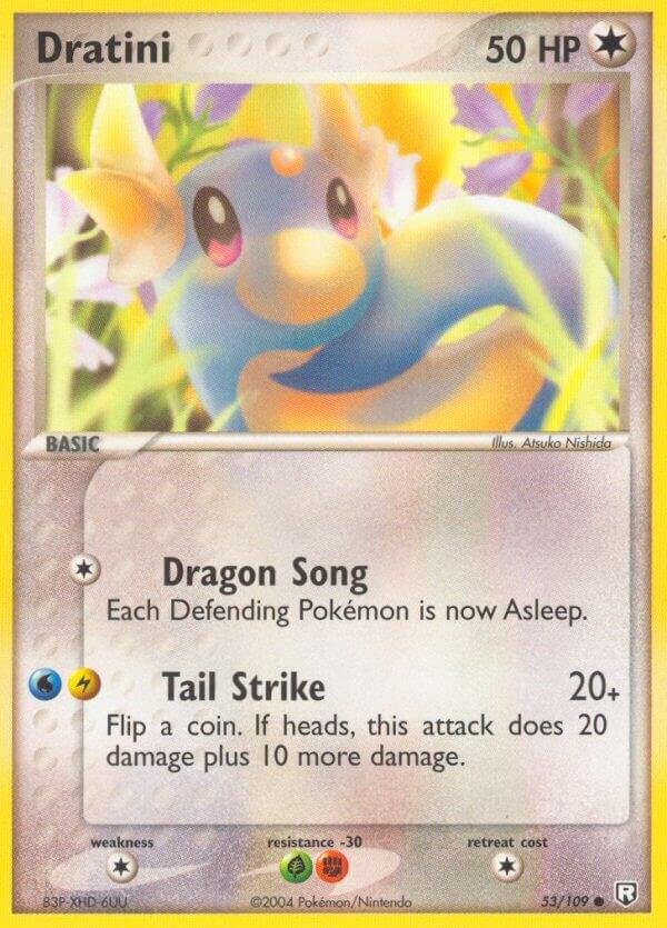 Dratini 053/109 Reverse Holofoil Team Rocket Returns