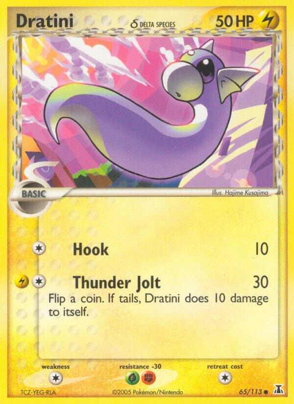 Dratini 065/113 (Delta Species) Reverse Holofoil Delta Species