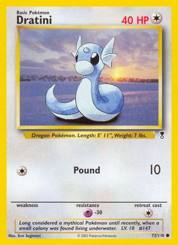 Dratini 072/110 Reverse Holofoil Legendary Collection Dratini 072/110 Reverse Holofoil Legendary Collection