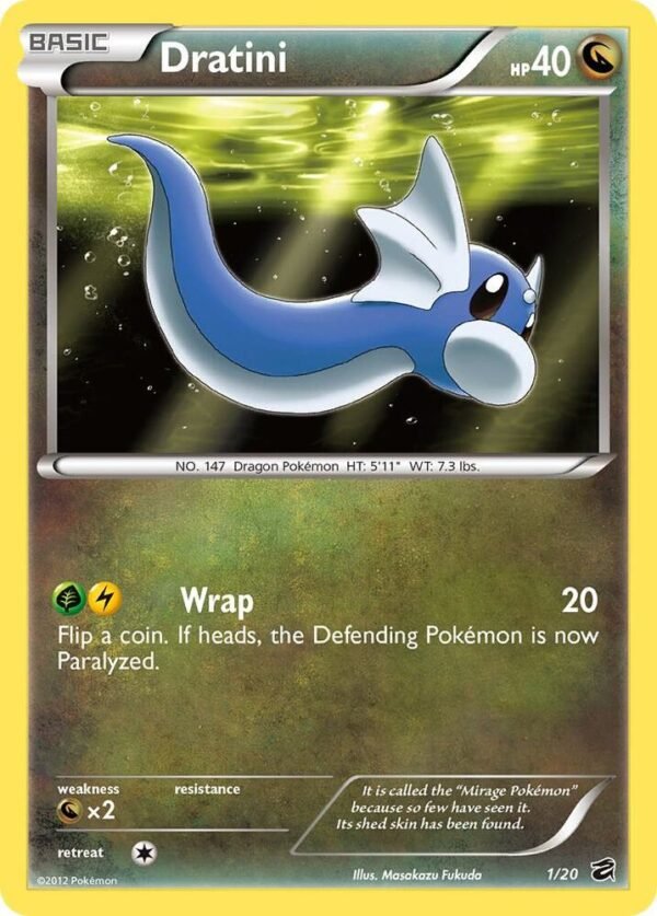 Dratini (1) 1/20 Holofoil Dragon Vault